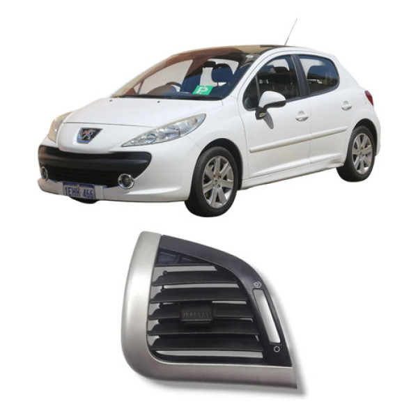 Acabamento Difusor Ar Esquerdo Peugeot 207 2007 2014 Origina
