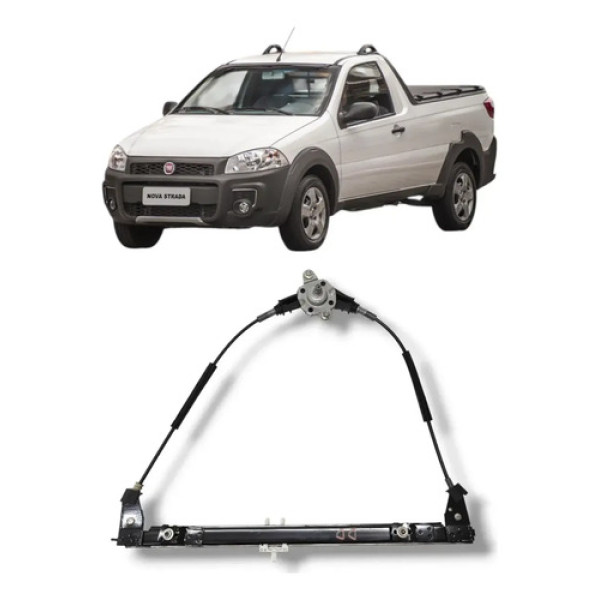 Máquina De Vidro Porta Direita Palio Strada 96 A 2020 2p Man