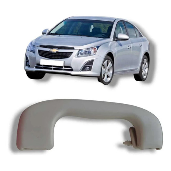 Alça Teto Pqp Traseira Direita Gm Cruze 2012 2016 Original Cinza