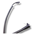 Moldura Porta Dianteira Esquerda Chevrolet Cruze 2012 2016 Preto