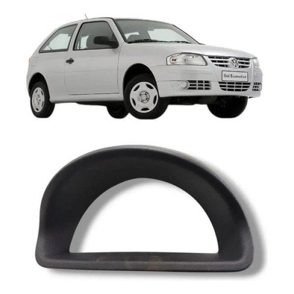 Moldura Painel Instrumentos Vw Volkswagen Gol G4 2006 2014 Preto