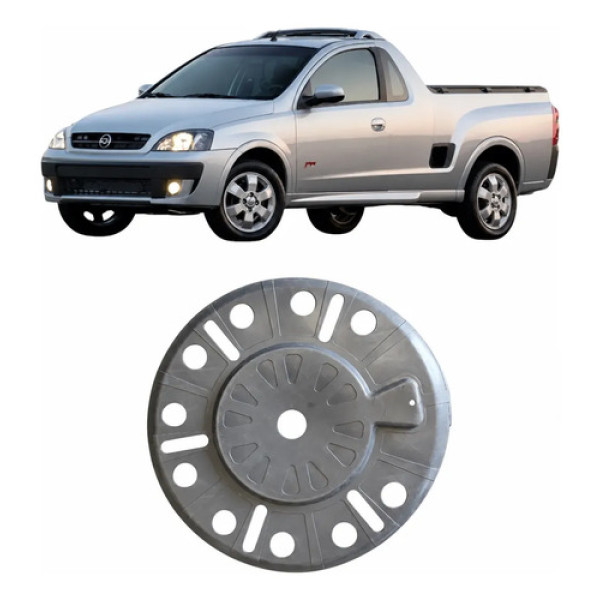 Suporte Fixação Roda Estepe Gm Montana 2004 2010