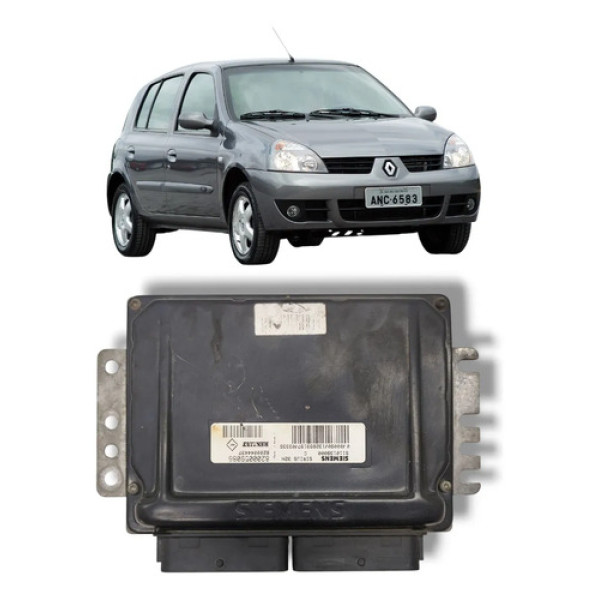 Módulo Injeção Renault Clio 1.6 2002 A 2008 Original