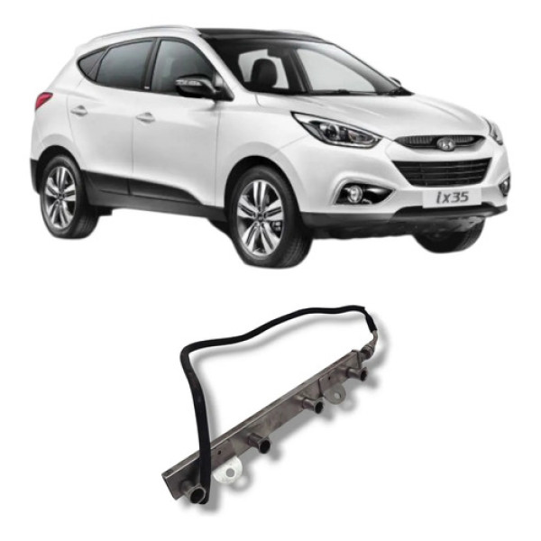 Flauta Combustível Injetor Hyundai Ix35 2011 2015 Original 