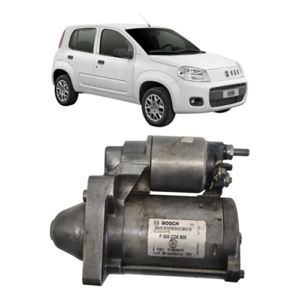 Motor Partida Palio Uno Strada Doblo Idea Siena 1.0 1.4 Fire