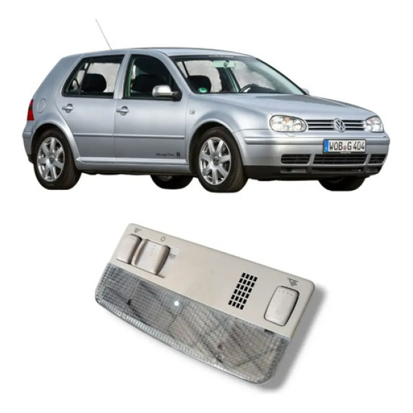 Luz Teto Dianteira Vw Golf Mk4 2000 2006 Original