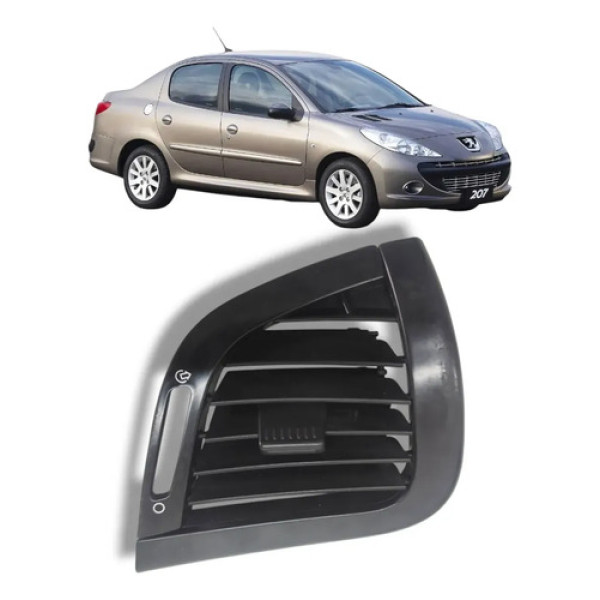 Difusor Ar Painel Peugeot 207 2009 2014 Original