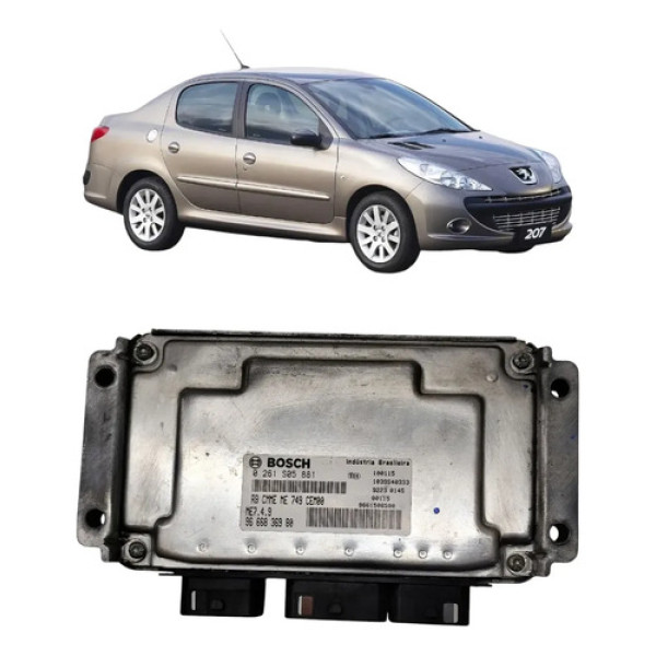 Módulo Injeção Peugeot 207 1.4 2009 2013 Original
