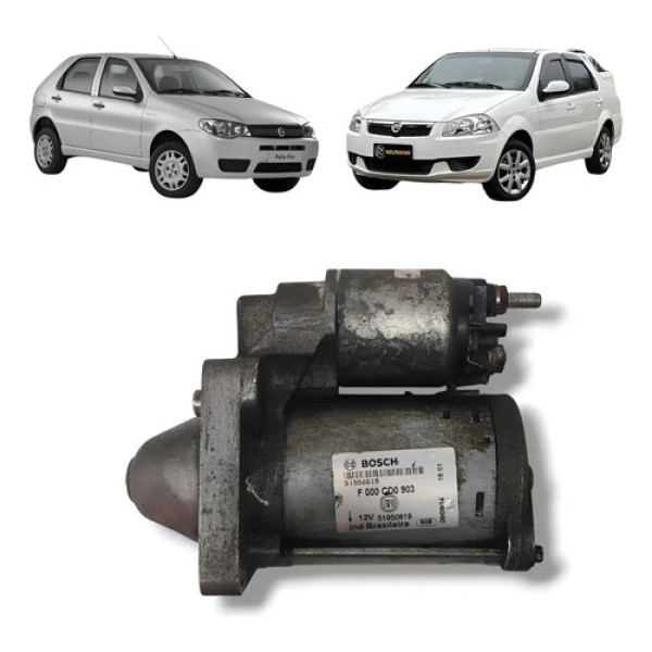 Motor Partida Palio Uno Strada Doblo Idea Siena 1.0 1.4 Fire