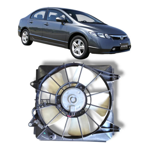 Defletor Eletroventilador Honda Civic 2007 2011 Original