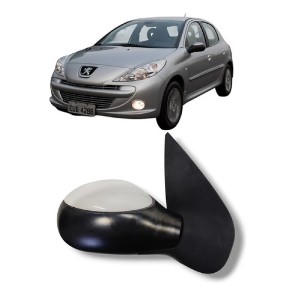 Retrovisor Dir Peugeot 206 207 Hoggar Passion Até 2014