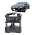 Moldura Tela Multimídia Chevrolet Cruze Original  Preto