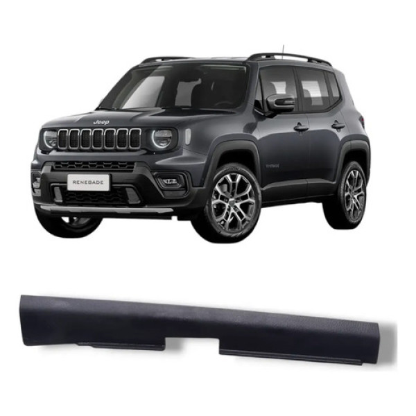 Acabamento Esquerdo Painel Jeep Renegade 2021 2025 Original Cinza