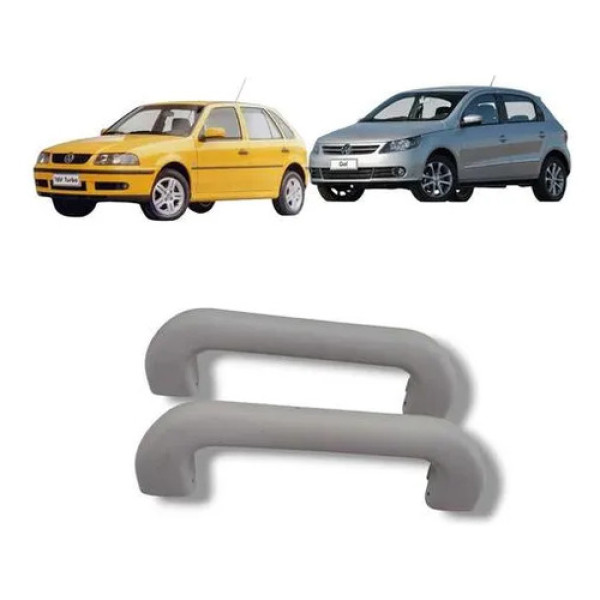 Alça Teto Pqp Direito Vw Gol 2005 2012 Original Cinza