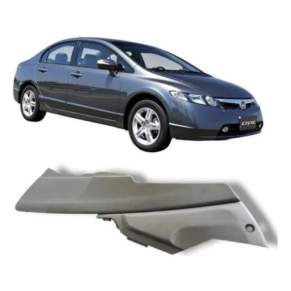 Moldura Lateral Esquerdo Console Central Civic 2007 2011