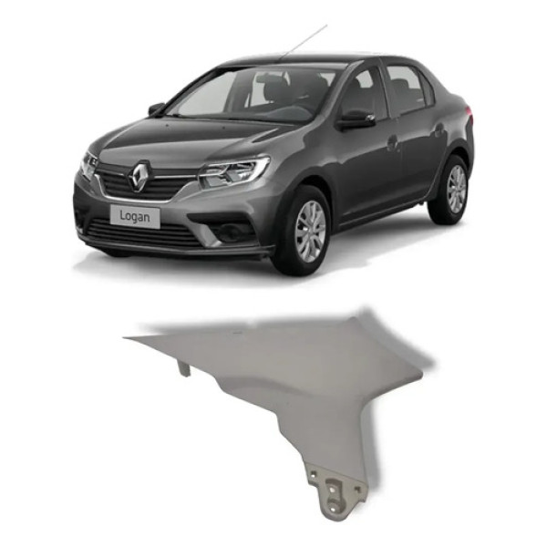 Acabamento Coluna Traseira Esquerdo Renault Logan 2015 2019
