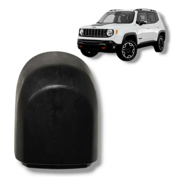 Tampa Maçaneta Dianteira Direita Jeep Renegade 2016 2021 Preto Dianteira