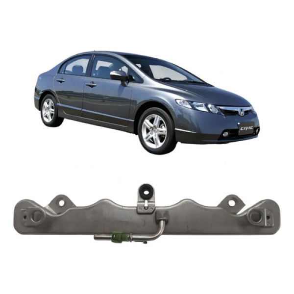 Flauta Bico Injetor Combustível Honda Civic 2007 2011