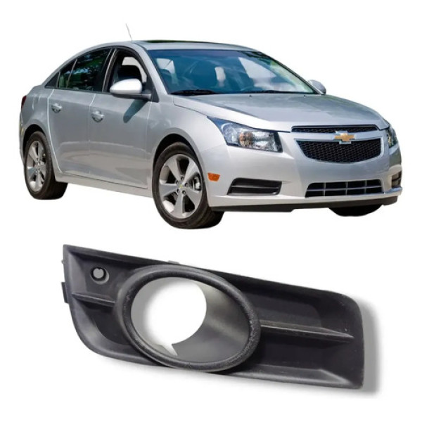 Moldura Farol Milha Esquerdo Gm Cruze 2012 2016 Original