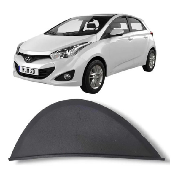 Acabamento Painel Lado Esquerdo Hyundai Hb20 2013 A 2019 Cinza