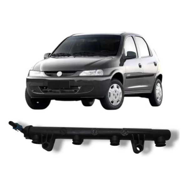 Flauta Bico Injetor Gm Chevrolet Celta 2001 2006 Original