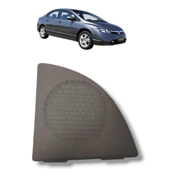 Tela Alto Falante Traseiro Direito Civic 2007 2011 Original Cinza