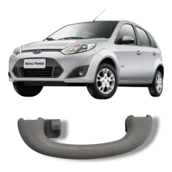 Alça Teto Traseiro Ford Fiesta 2008 2012 Original