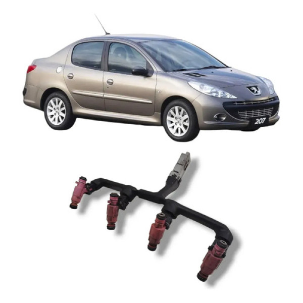 Chicote Bico 206 207 Hoggar Citroen C3 1.4 Flex 2009 2014
