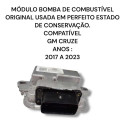  Módulo Bomba Combustível Gm Cruze 2017 2022