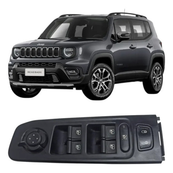 Comando Vidro Elétrico Dianteiro Esq Jeep Renegade 2020 2025