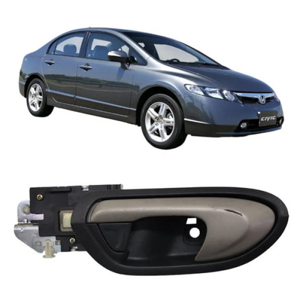 Maçaneta Interna Dianteira/traseira Esquerda Civic 2007/2011