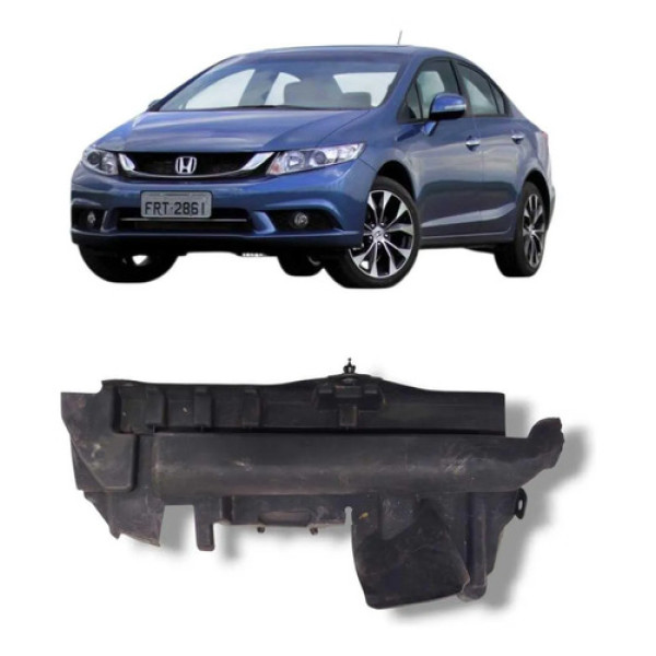 Defletor Radiador Esquerdo Honda Civic 2012 A 2016 Original
