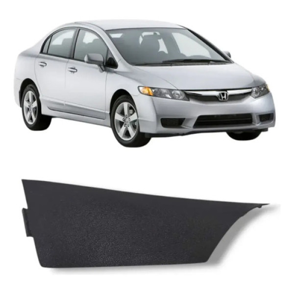 Acabamento Esquerdo Console Honda Civic 2007 2011 Original