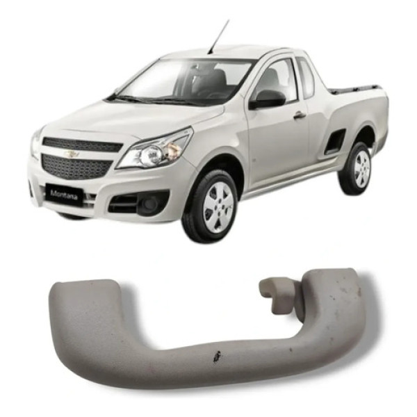 Alça Teto Gm Montana 2008 2013 Original Cinza