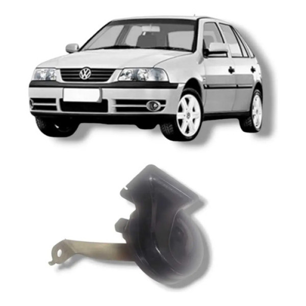 Buzina Caracol Do Volkswagen Gol G3 De 2000 A 2005 Original 
