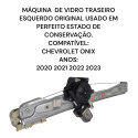 Máquina De Vidro Porta Traseira Esquerda Onix 2020/