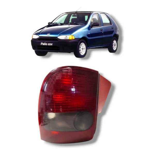 Lanterna Palio Traseira Direita Fume 1996 A 2000 Original  Direito/passageiro Fumê