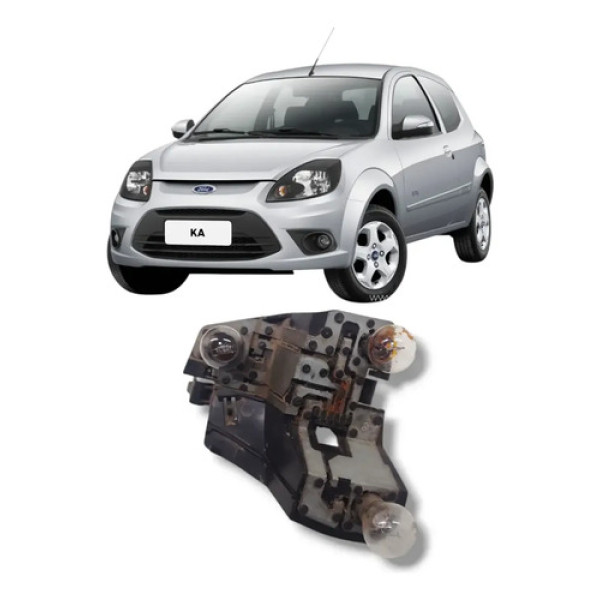Circuito Lanterna Traseira Direita Ford Ka 2008 2013 Origina Preto