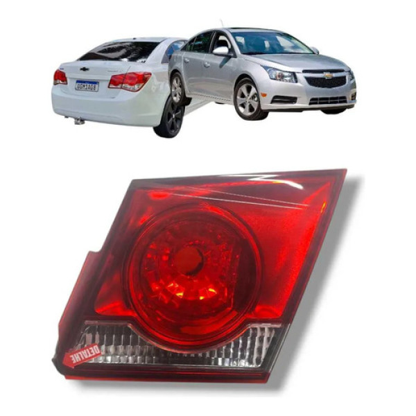 Lanterna Traseira Direita Cruze 2012 A 2016 Sedan (mala) Direito/passageiro Vermelho