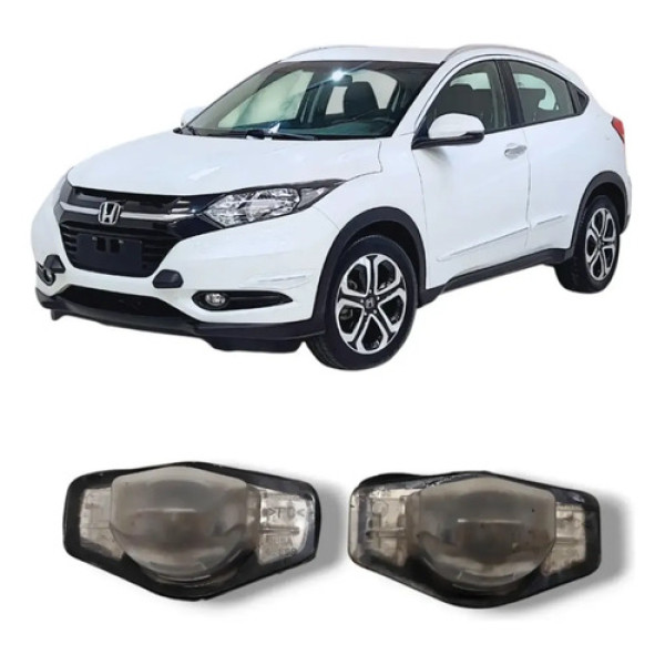 Par Lanterna Luz Placa Honda Hr-v 2016 2021 Original