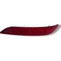 Lente Refletor Parachoque Traseiro Esquerd Cruze 17/23 Sedan Vermelho