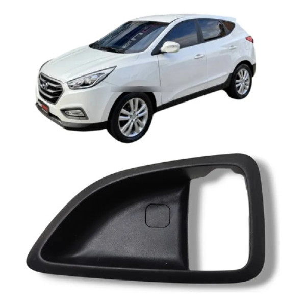 Acabamento Da Maçaneta Interna Esq/dire Hyundai Ix35 Usado  Preto