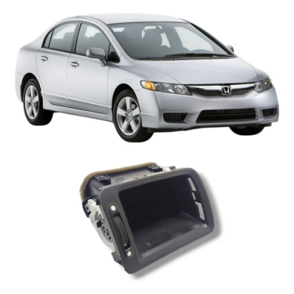 Moldura Difusor Ar Esquerdo Honda Civic 2007 2011 Original