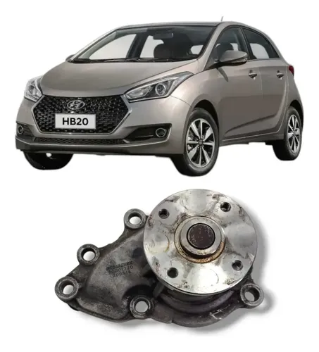 Bomba Água Hyundai Hb20 2013 2019 Original