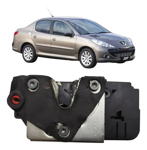 Fechadura Porta Traseira Direita Peugeot 206 207 C/ Trava El