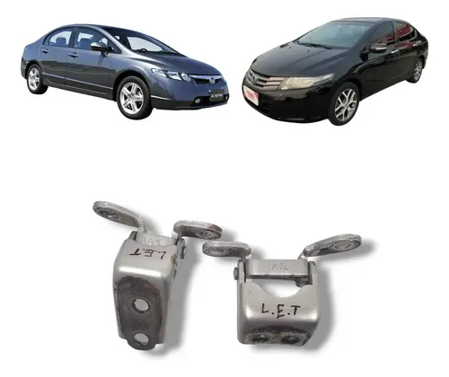 Dobradiça Porta Traseira Esquerda Honda Civic 2007 2011