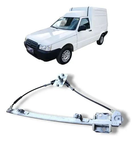 Máquina De Vidro Porta Dianteira Esq Uno Fiorino 88 A 13 Man