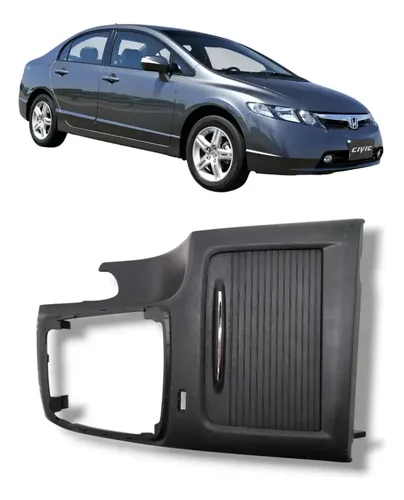 Porta Objetos Honda Civic G8 2007 2011 Original Preto