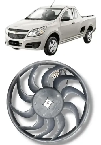Eletroventilador Gm Chevrolet Montana 2010 2014 Original