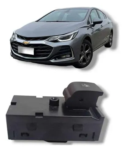 Botão Vidro Traseiro Esquerdo Gm Cruze 2017 2022 Original 